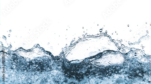 Water Splash Abstract Background