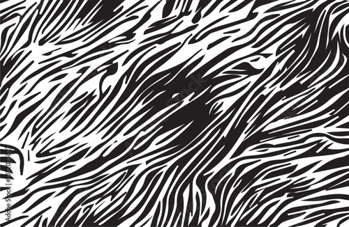 Distressed overlay texture of natural fur, grunge vector background. abstract halftone 