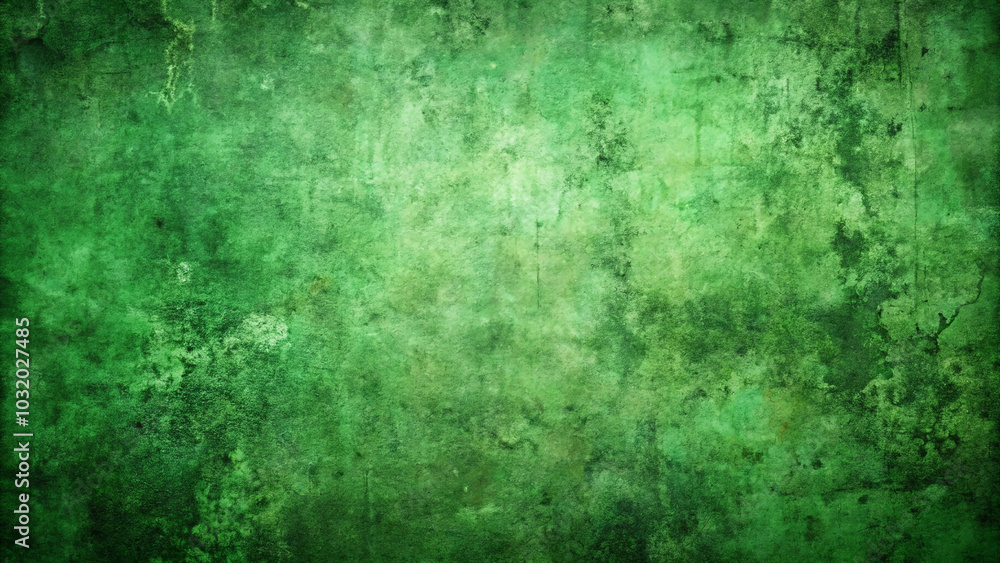 weathered green wall with a rough, uneven texture, reminiscent of an ancient ruin A vibrant emerald green background weathered green wall with a rough, uneven texture, reminiscent of an ancient ruin A vibrant emerald green background