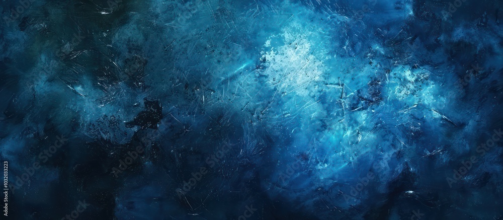 Obraz premium abstract rough dark blue wall grunge background