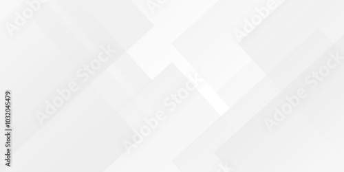 Vector abstract triangle paper wave technology smooth carve blank white gradient square line minimal creative concept banner web background.	
