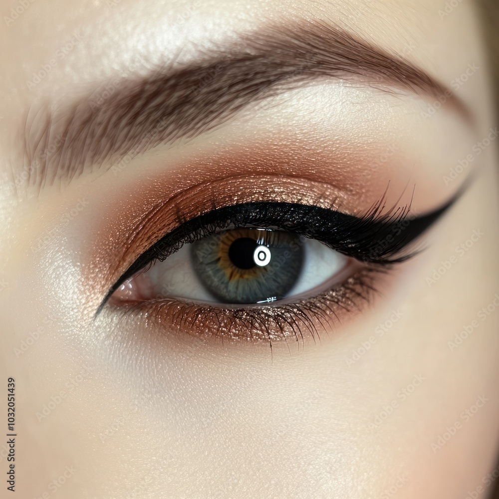 Specialized eyeliner and mascara application for dramatic eye looks Specialized eyeliner and mascara application for dramatic eye looks