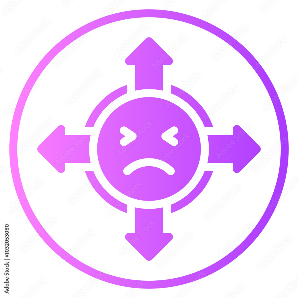 arrows gradient icon arrows gradient icon