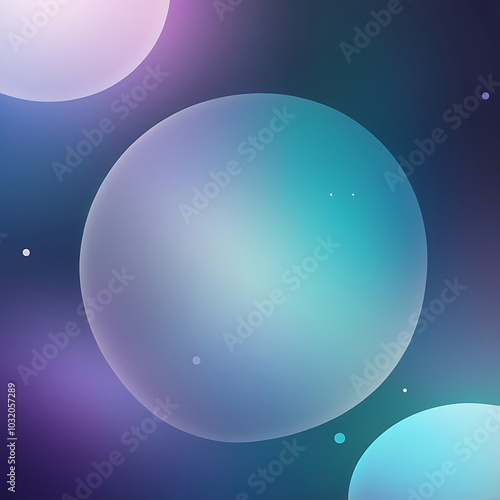 Colorful Soap Bubbles Digital Background Design bubble