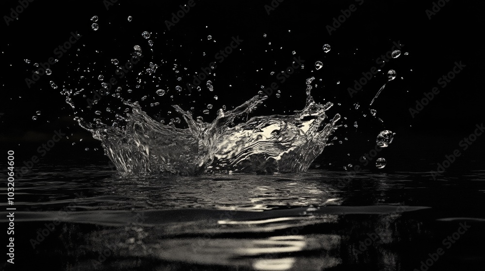 Captivating Aquatic Splash Captivating Aquatic Splash