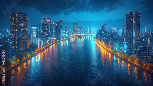 Night Lights of Tokyo