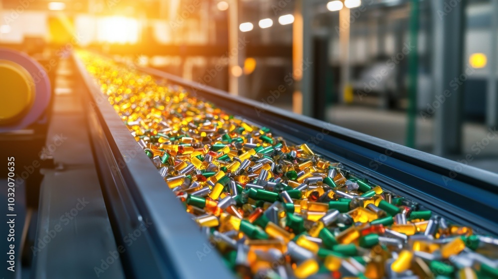 Battery Recycling Process in Modern Plant Battery Recycling Process in Modern Plant