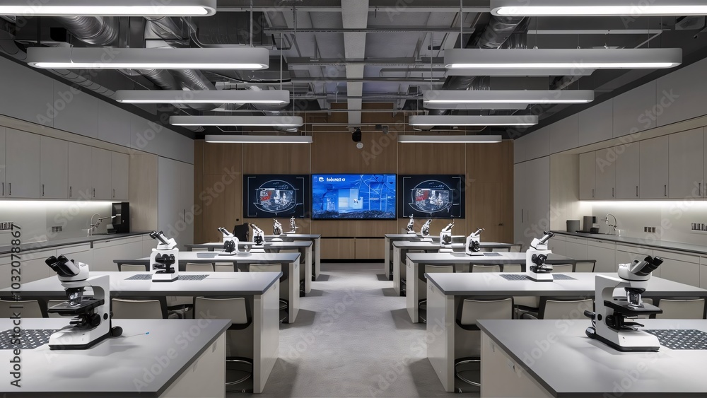 Modern School Classroom Modern School Classroom