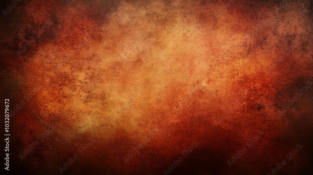 Fototapeta premium Fiery Autumn Hues: A Captivating Textured Landscape Background