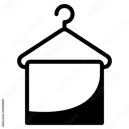 bath towel icon