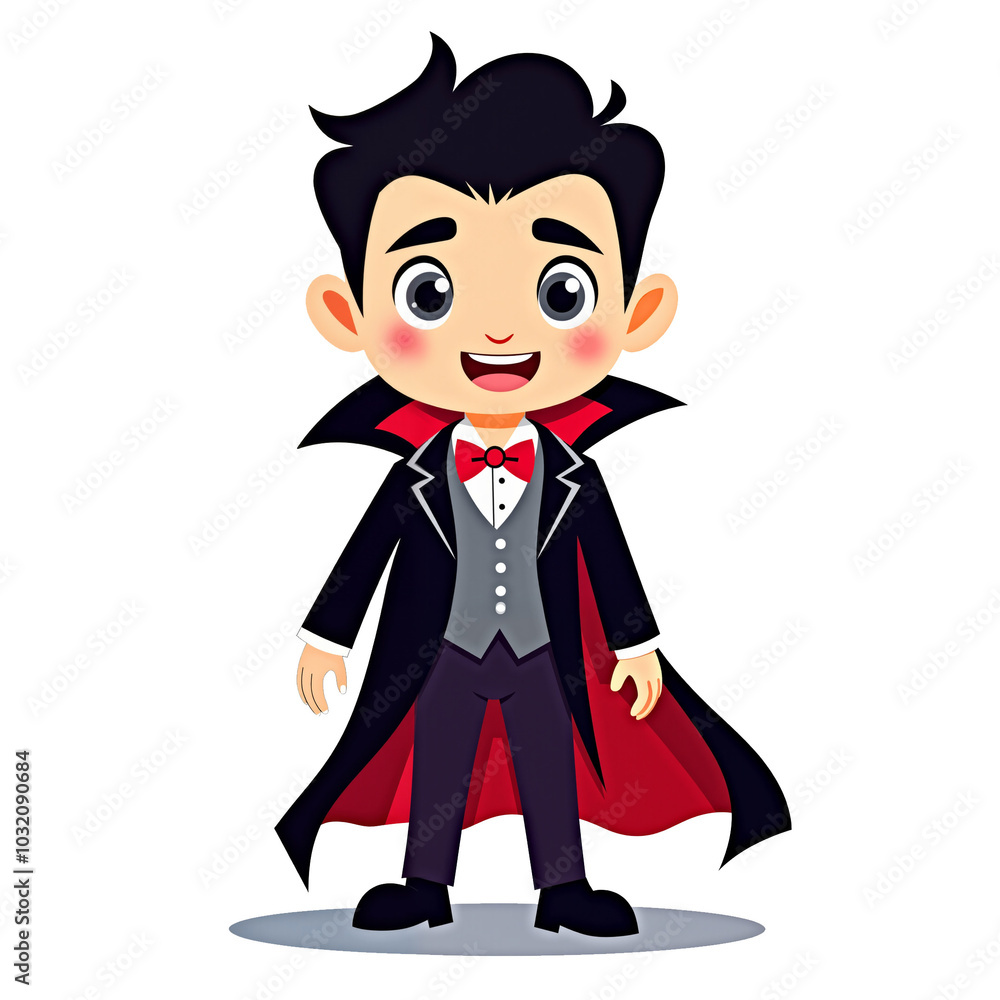 Cute illustration of vampire . isolated halloween characters PNG with no background in cartoon style Cute illustration of vampire . isolated halloween characters PNG with no background in cartoon style