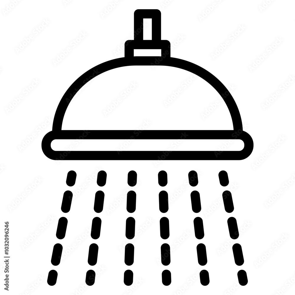 Obraz premium shower icon