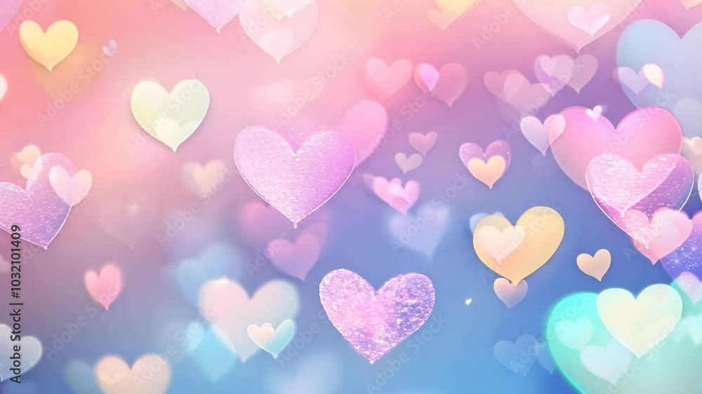 Soft pastel background with abstract hearts and spring colors adding fresh touch. Pastel background with abstract hearts. Soft pastel background with abstract hearts and spring colors adding fresh touch. Pastel background with abstract hearts.