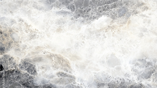 water and waves. stormy ocean water as a background. seething sea foam from a wave that broke on a rock. natural sea background. 