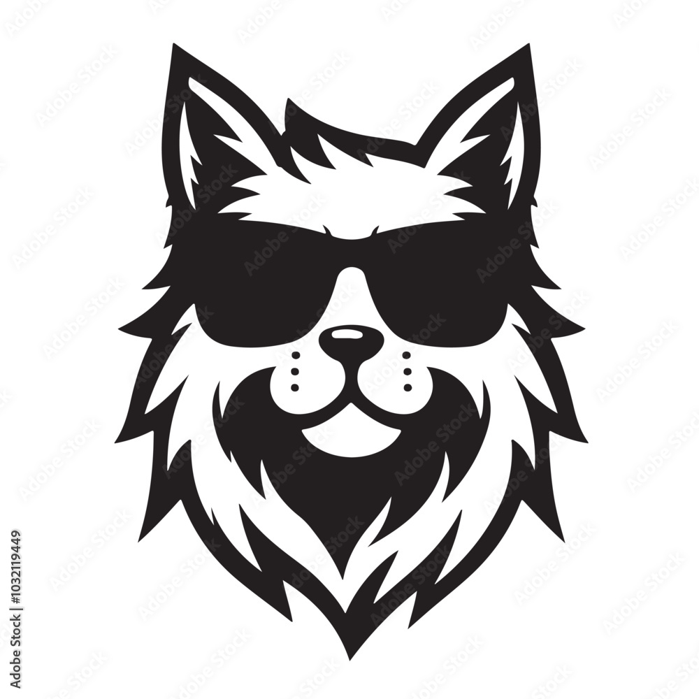Cool Cat Wearing Sunglasses Mascot Design.eps Cool Cat Wearing Sunglasses Mascot Design.eps