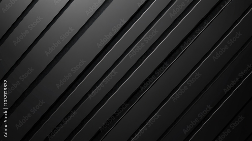 Fototapeta premium Abstract Black Diagonal Lines