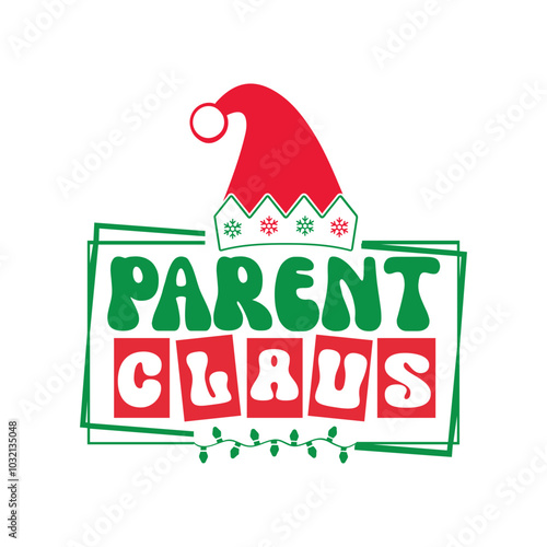 Parent claus Svg Design