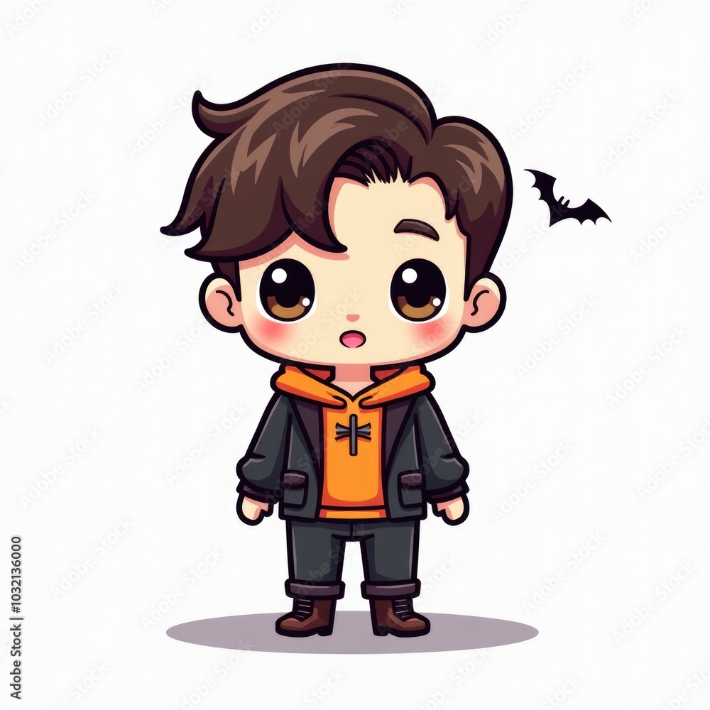 cute halloween character isolated witch cute halloween character isolated witch