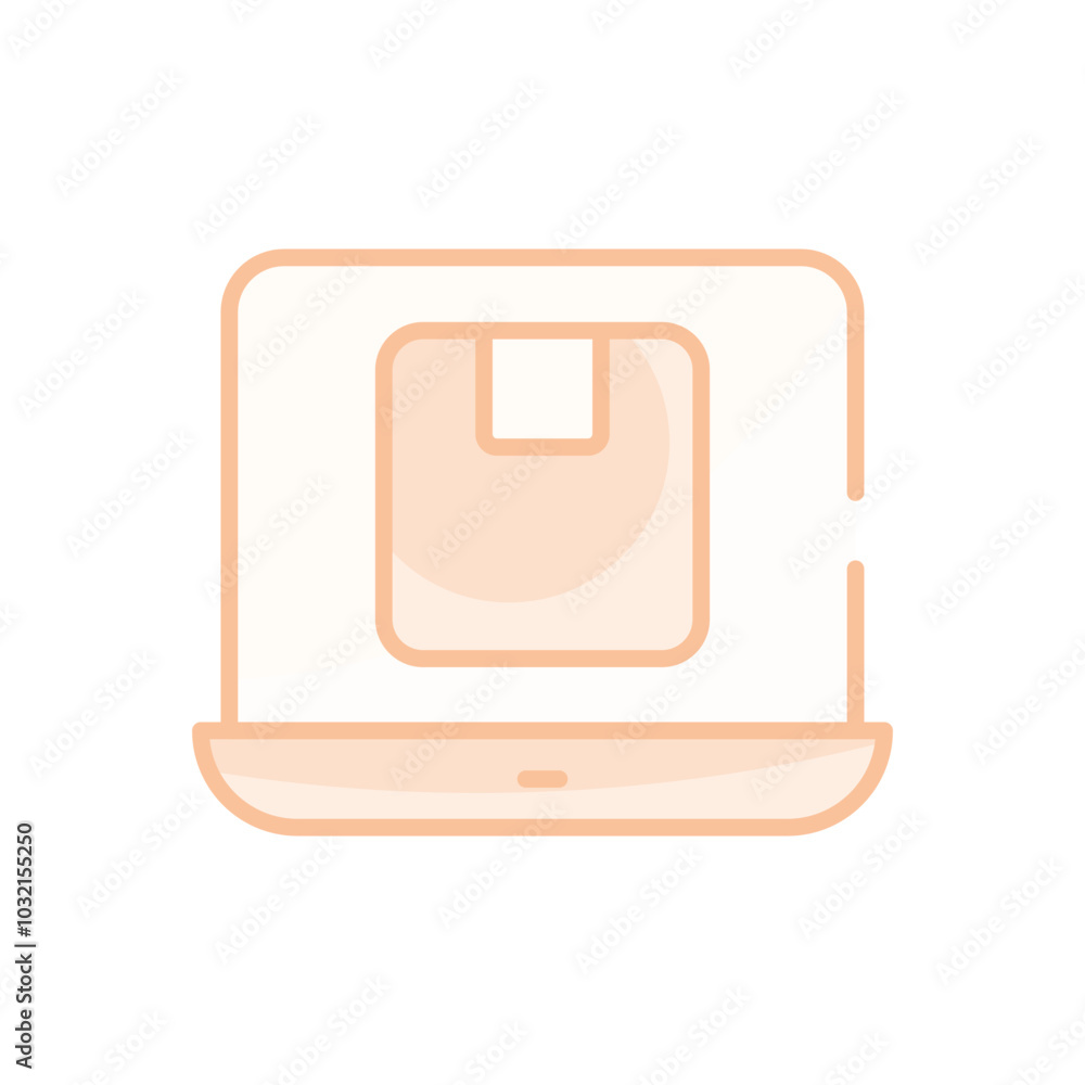 Obraz premium Online Delivery vector icon