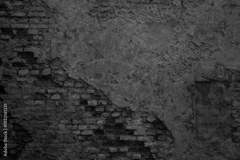 Old black grunge background. Dark wallpaper Old black grunge background. Dark wallpaper