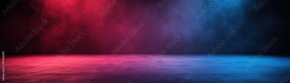 A dramatic scene featuring colorful fog and lighting effects, ideal for backgrounds or creative projects in various artistic genres. A dramatic scene featuring colorful fog and lighting effects, ideal for backgrounds or creative projects in various artistic genres.
