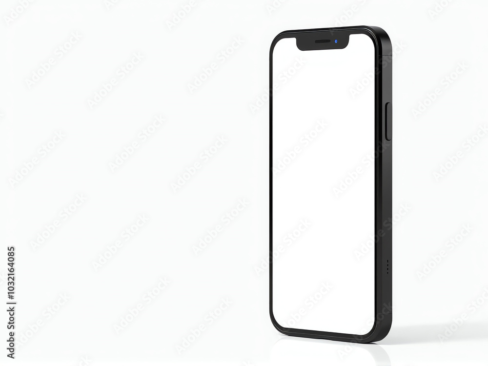 smartphone mockup with blank screen smartphone mockup with blank screen