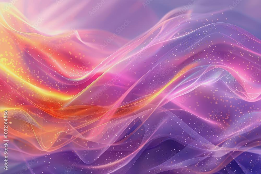 Abstract background with bright colors and abstract patterns in purple and yellow gradient shades. Abstract background with bright colors and abstract patterns in purple and yellow gradient shades.