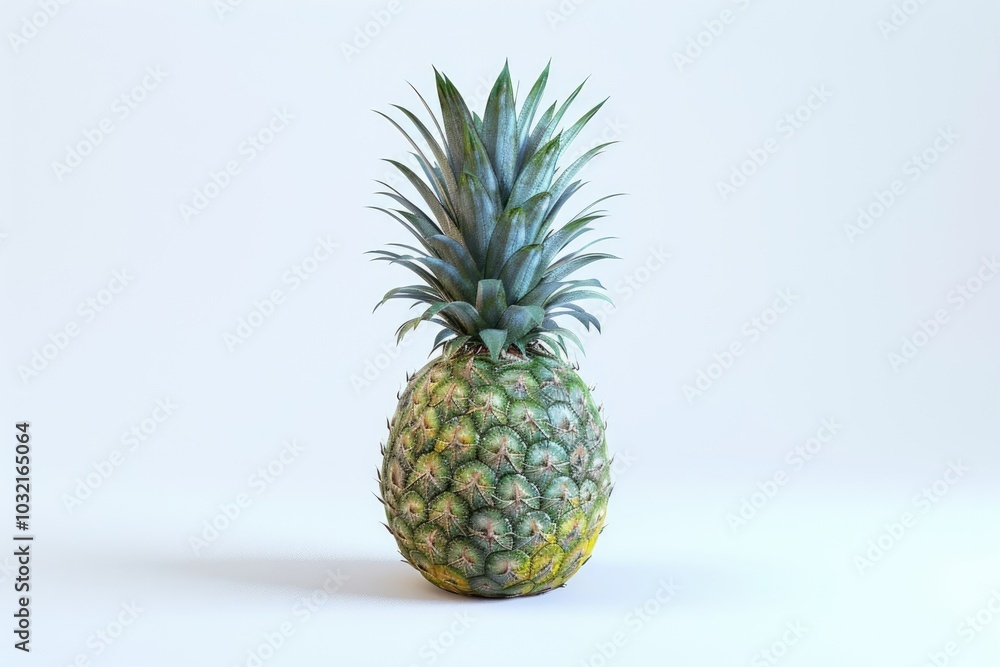 pineapple isolated pineapple isolated on white pineapple isolated pineapple isolated on white