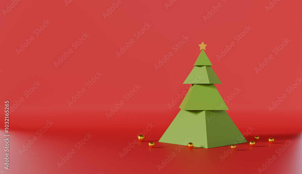 Christmas tree with ribbon, snow-covered fir, green needles, festive decoration, holiday celebration, winter wonderland, merry Christmas, happy new year, greeting card design Christmas tree with ribbon, snow-covered fir, green needles, festive decoration, holiday celebration, winter wonderland, merry Christmas, happy new year, greeting card design