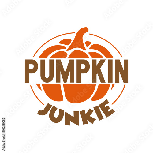 Pumpkin junkie Svg Design