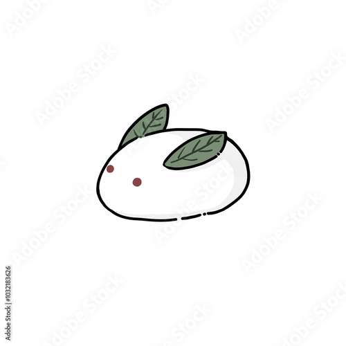 雪うさぎ