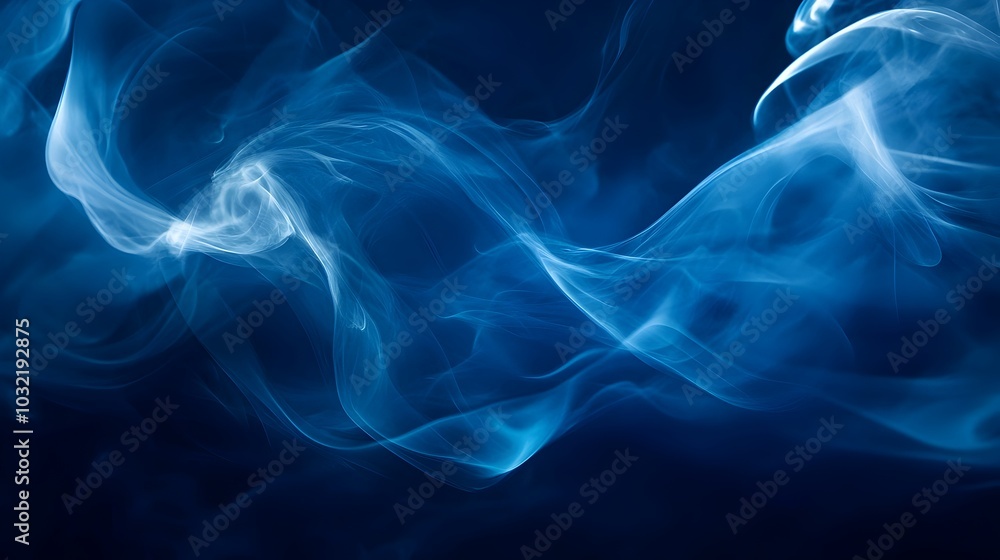 Ethereal Mystical Smoke Flowing in Mesmerizing Abstract Shapes Ethereal Mystical Smoke Flowing in Mesmerizing Abstract Shapes