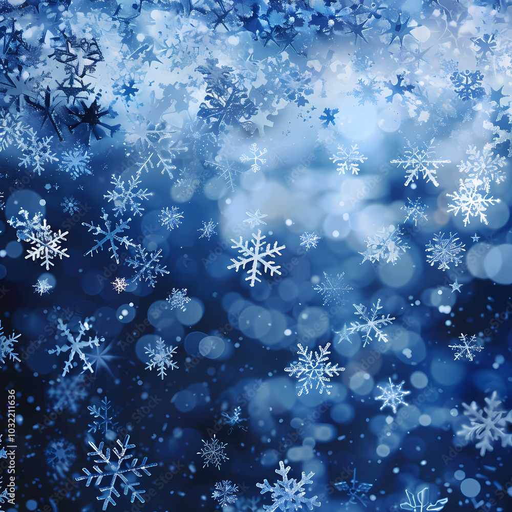 Сhristmas background with snowflakes Сhristmas background with snowflakes