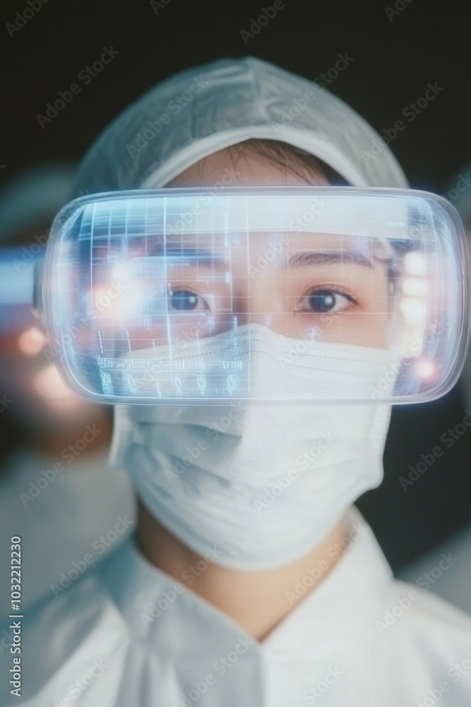 Medical Professionals Analyzing Genetic Data Using Holographic Display in High-Tech Longevity Clinic Medical Professionals Analyzing Genetic Data Using Holographic Display in High-Tech Longevity Clinic