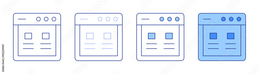 Online survey icon available in 4 styles. Thin Line, Bold, Duotone style. Vector illustration. Editable Stroke Online survey icon available in 4 styles. Thin Line, Bold, Duotone style. Vector illustration. Editable Stroke