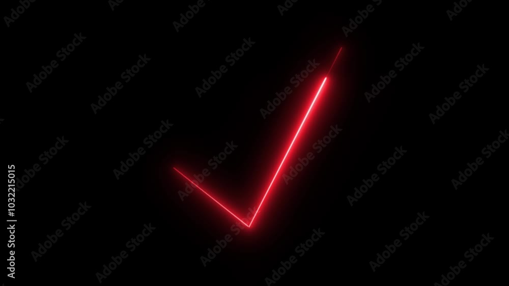 Glowing Checklist Icon in HD Video Neon Animation – Task and To-Do List Symbol on Black Background Glowing Checklist Icon in HD Video Neon Animation – Task and To-Do List Symbol on Black Background