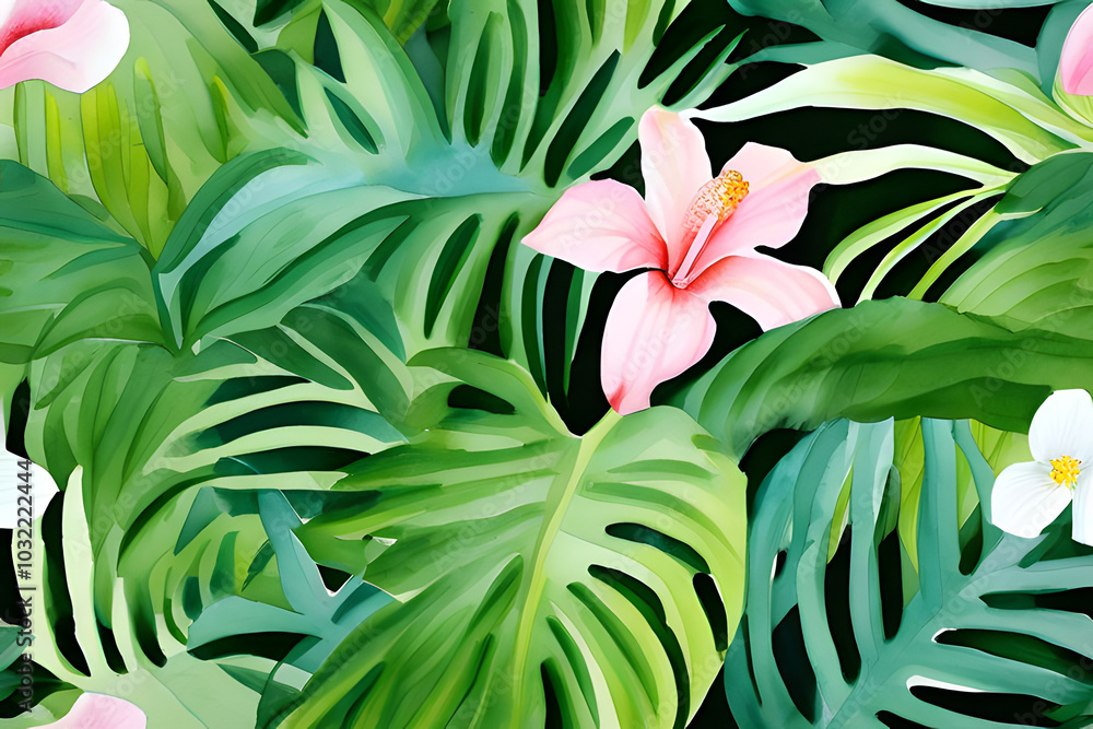 Obraz premium pink lilies in the garden