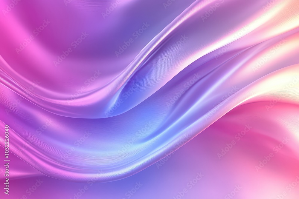 Soft Colorful Waves of Fabric Texture Soft Colorful Waves of Fabric Texture
