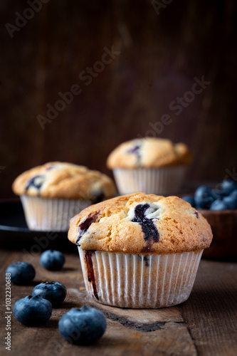Blaubeeren Muffins