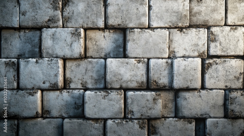 Obraz premium Textured Gray Stone Wall Background