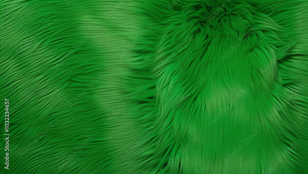 green fluffy fur texture background, full frame green fluffy fur texture background, full frame
