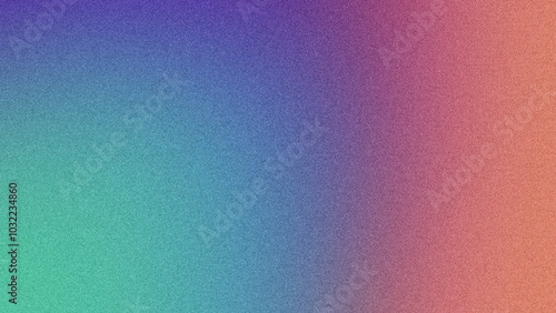 Colorful Gradient with Grainy Texture for Visual Appeal, Futuristic Poster Design with Gradient and Grainy Texture