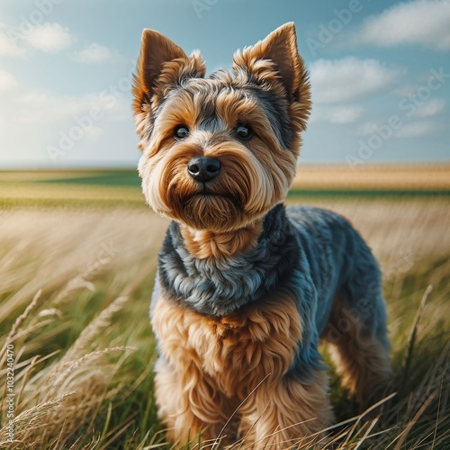 Portrait of Australian terrier