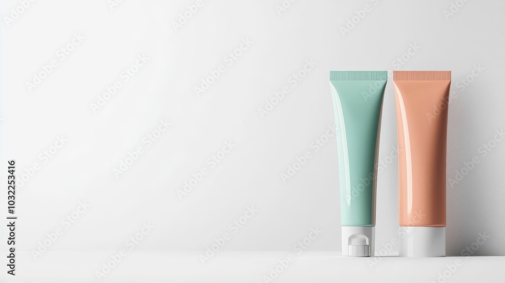 A toothpaste tube illustration, bathroom item, 3D render, vibrant colors, isolated on white background A toothpaste tube illustration, bathroom item, 3D render, vibrant colors, isolated on white background
