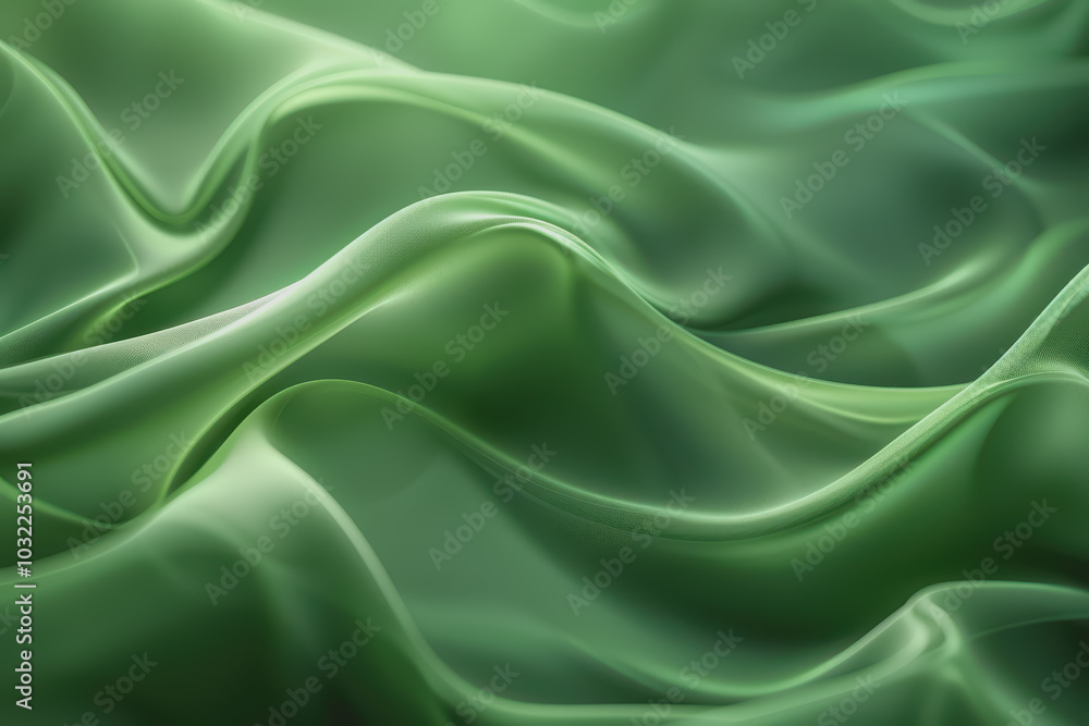 Abstract green background with wavy shapes and fluid lines. With organic shapes in light green. Abstract green background with wavy shapes and fluid lines. With organic shapes in light green.
