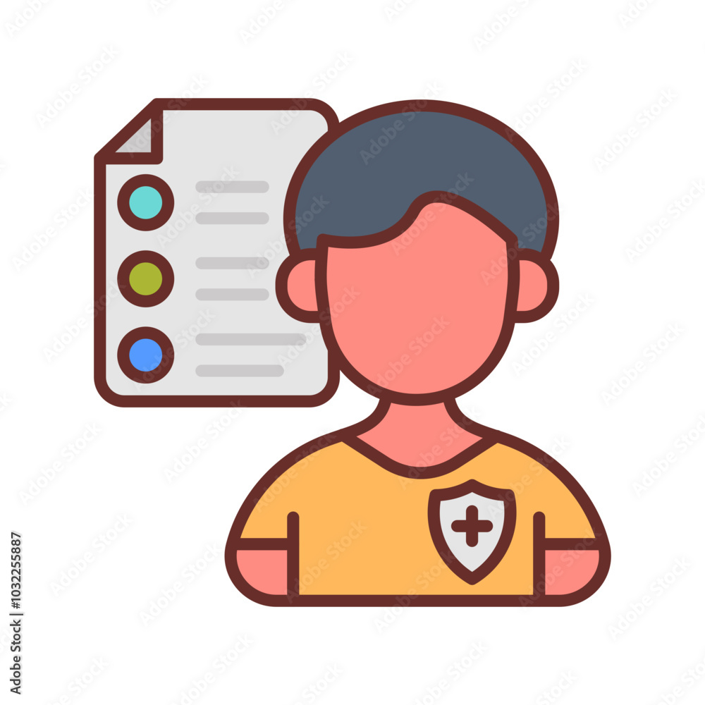 Health Protocols Filled Icons , Vector illustration Health Protocols Filled Icons , Vector illustration