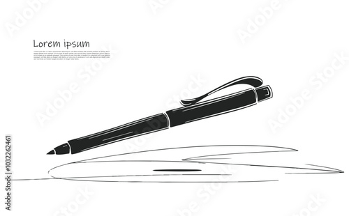 Pen icon design vector illustration