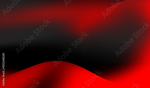 Free Download Abstract red and black wave pattern showcasing smooth gradients and dynamic shapes in a bold artistic composition. Vibrant display of swirling red and black hues creates a striking abstract background - GFXLoad