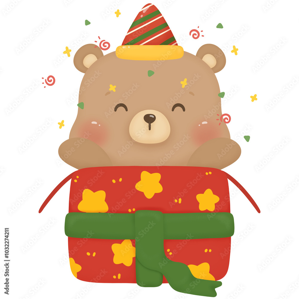 christmas bear with gifts christmas bear with gifts