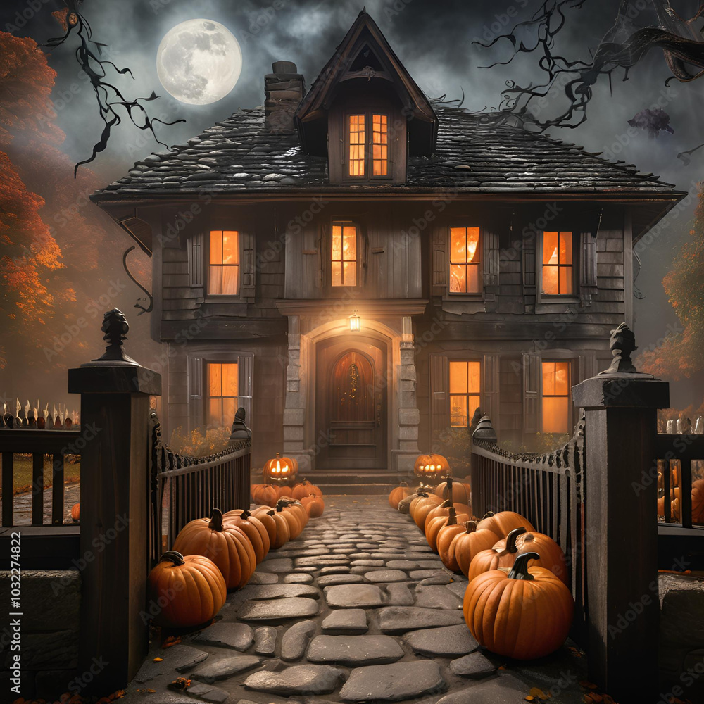 Obraz premium Halloween night